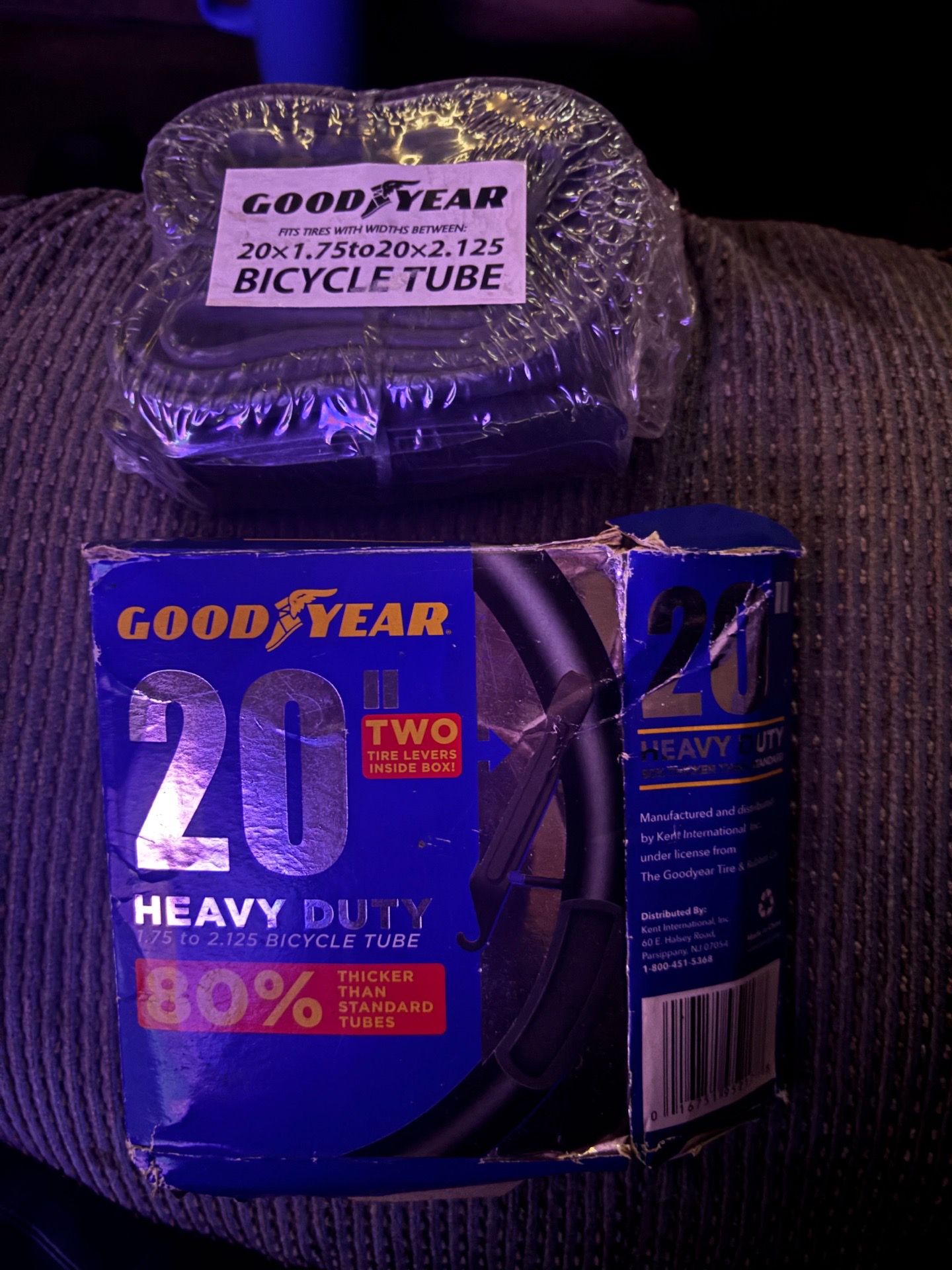 20” inner tubes for bikes (comes with two)