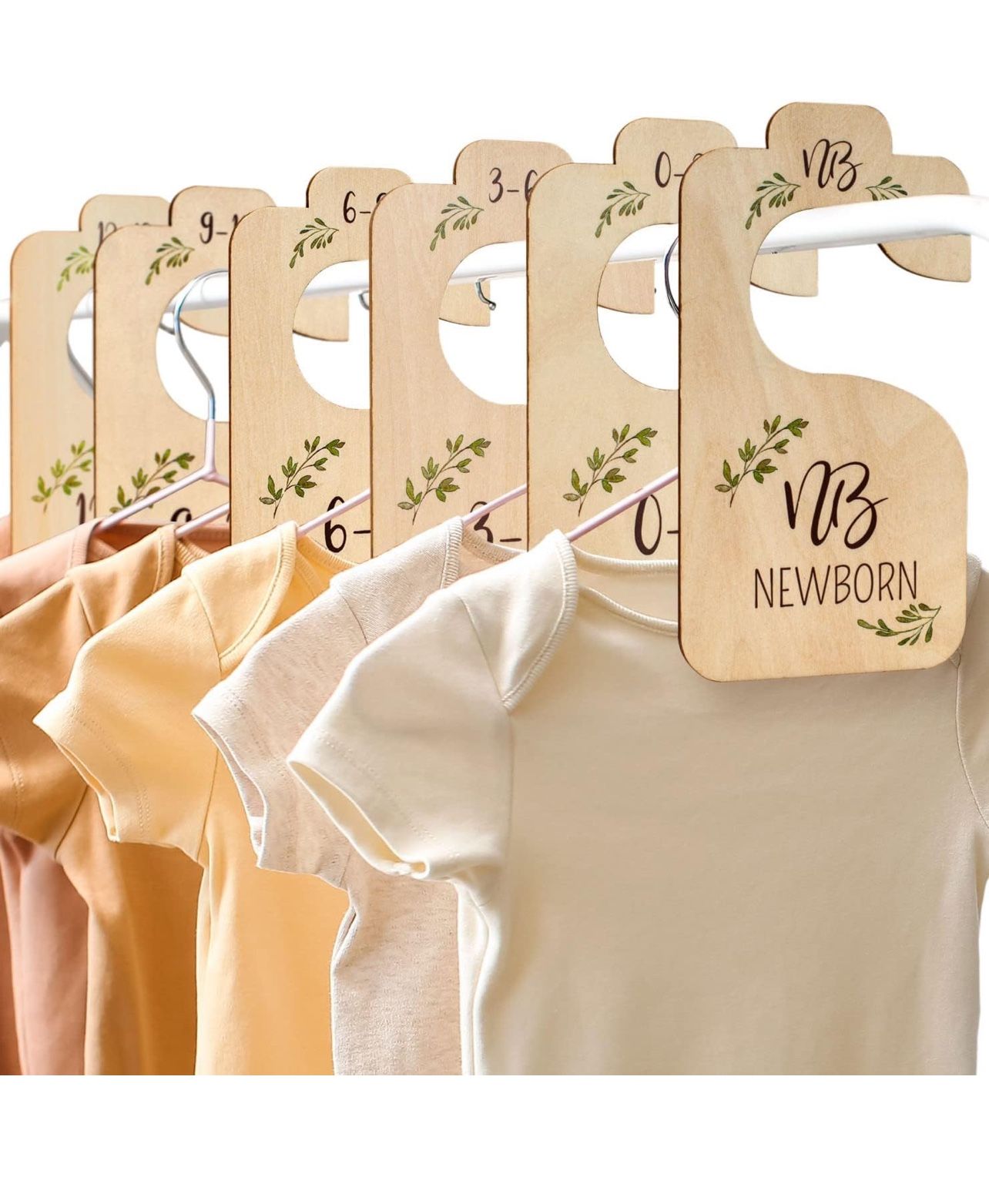Wooden Baby Closet Dividers for Clothes