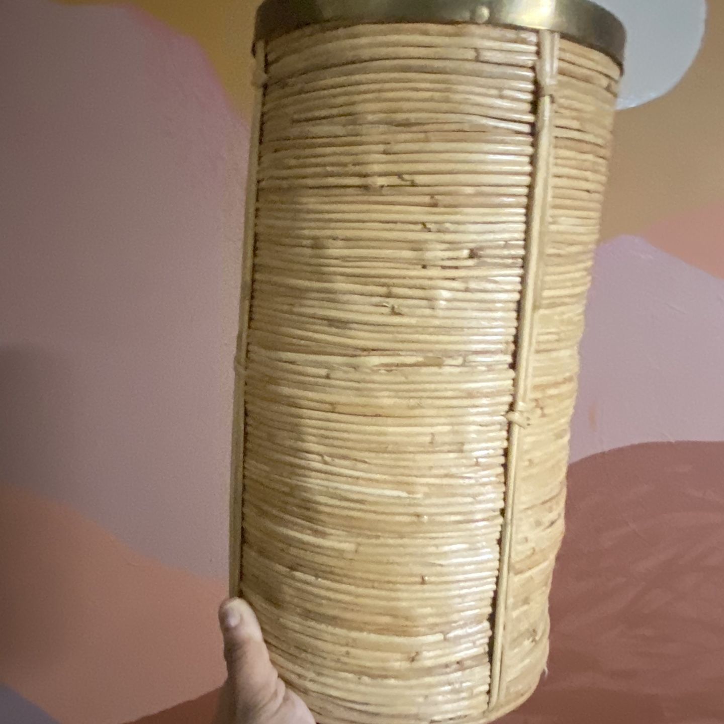 Rattan Vase