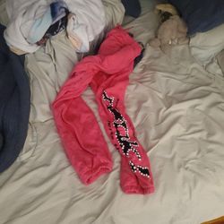 Pink P*NK Sp5der Pants