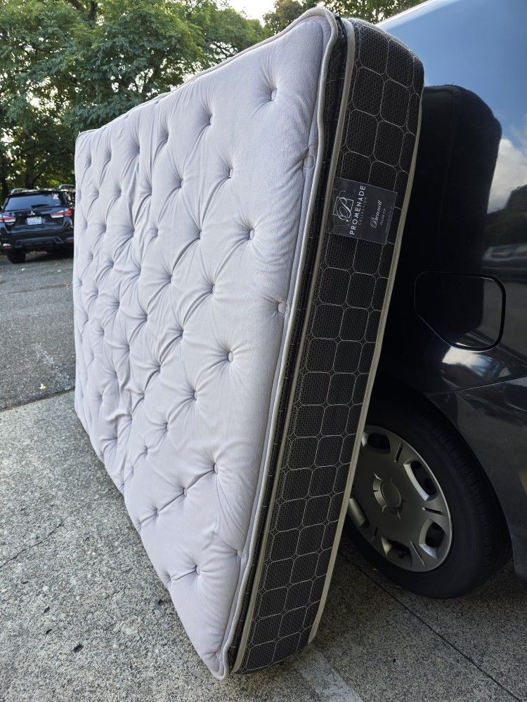 Pillow-Top Queen Mattress, Medium Softness