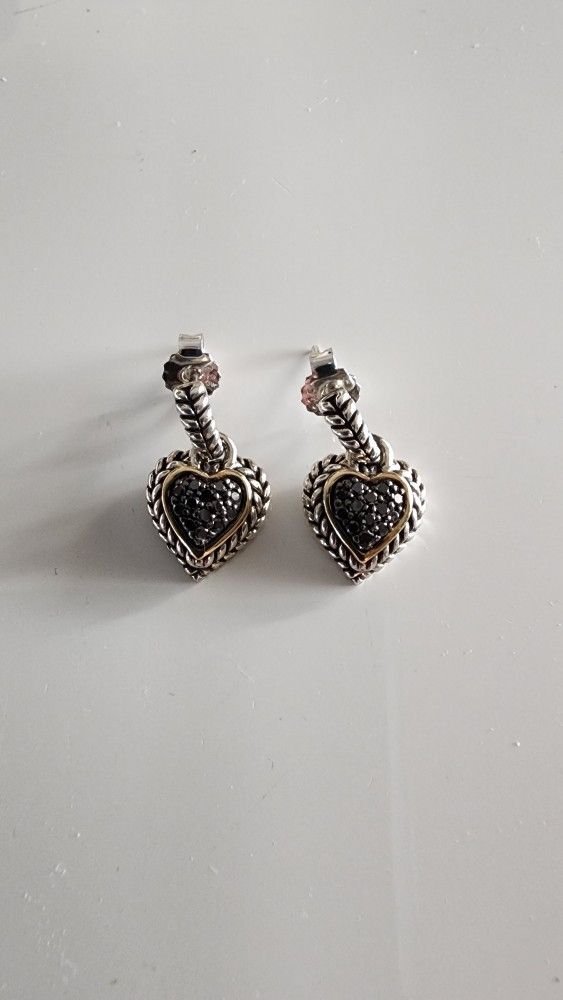 Black Diamonds Earrings