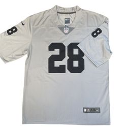 NFL Football Jersey Raiders 28 Joshua Jacobs Size XXL New With Tag