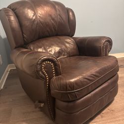Leather Recliner 