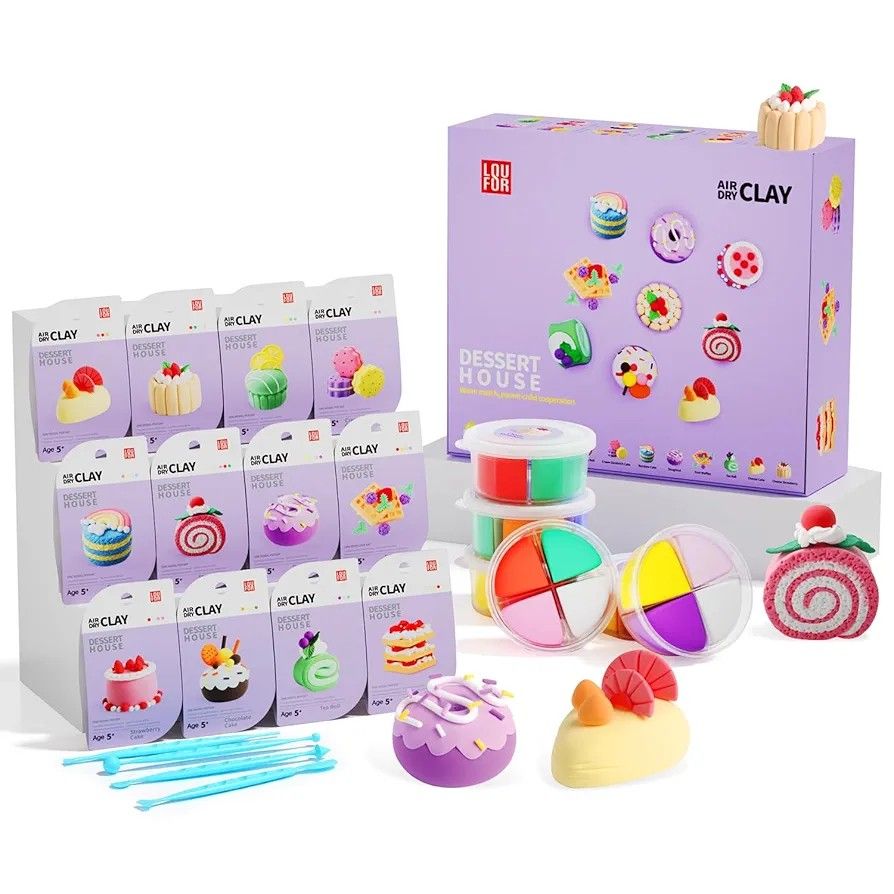 Air Dry Clay Kits - Modeling Clay for Kids Purple