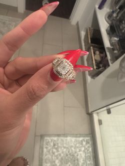 1.5 Carat Total Rose Gold 14K Diamond Rings NATURAL DIAMOND 