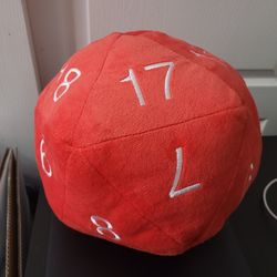 Giant D20 Plush