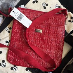 Red Cross Body Purse