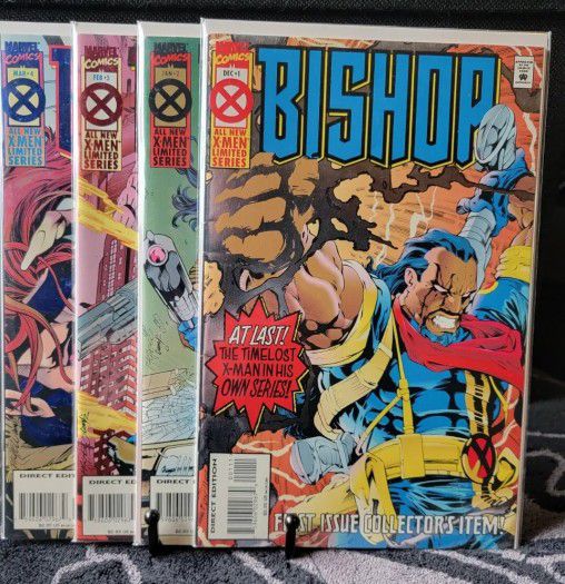 Bishop Limited Series #1-4 complete Lot of 4 Marvel 1994