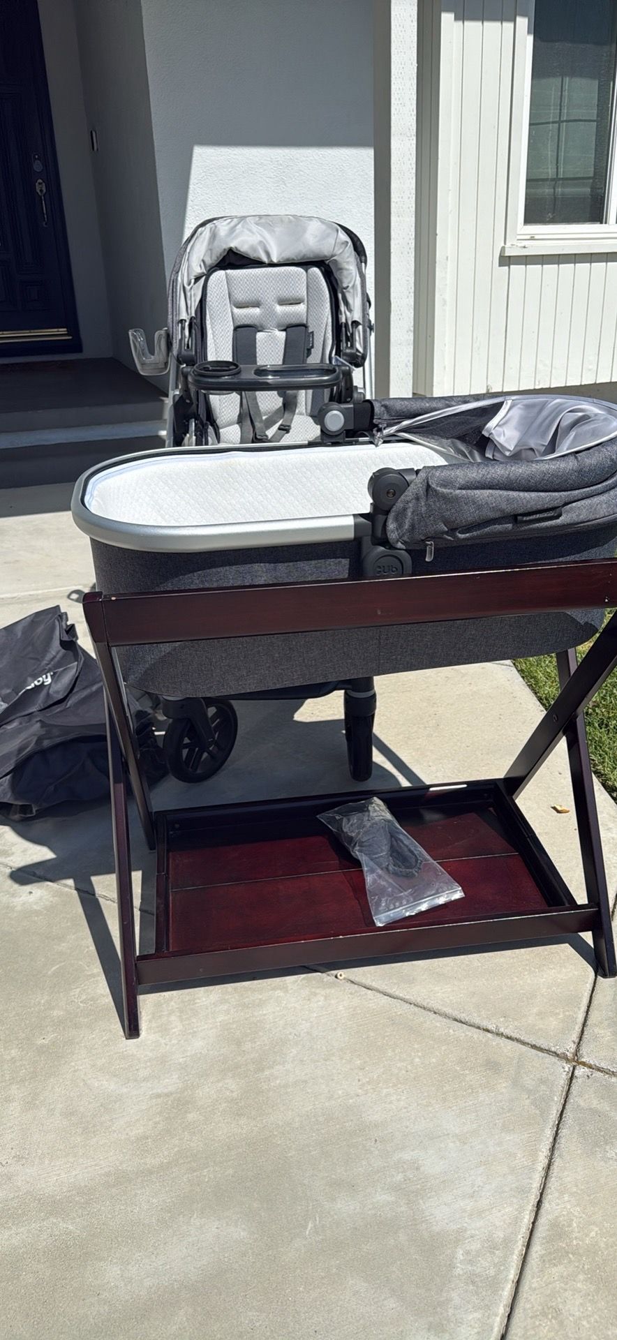 Uppa vista stroller and accessories