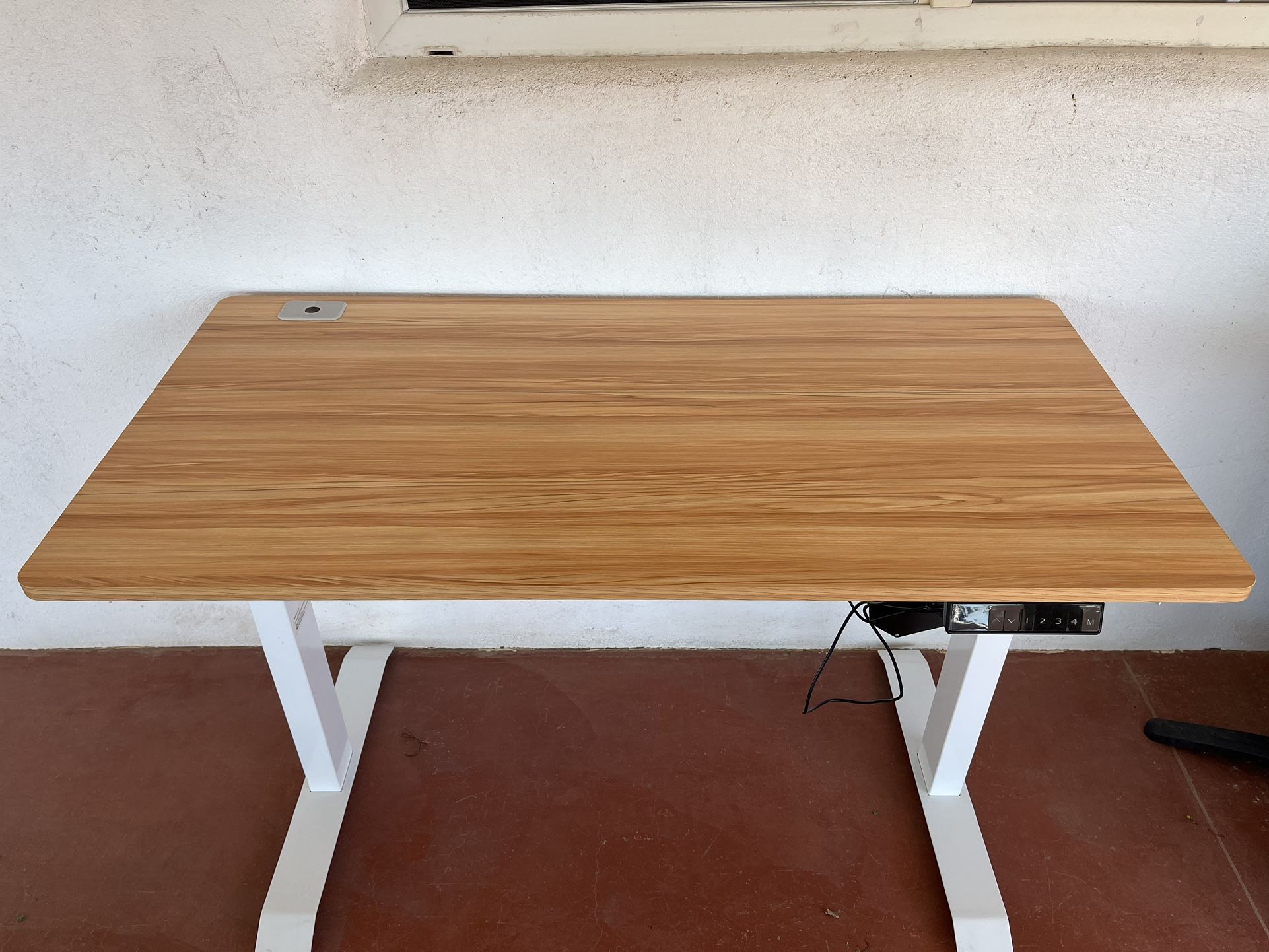 SHW 48-Inch Desk Oak