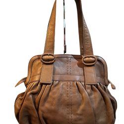 Cole Haan Vintage Leather Boho Shoulder Bag - EUC