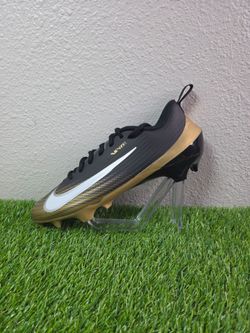 Nike Air Vapor Speed 3 Football Cleats Black Gold FB3303-003 Men's Size 11