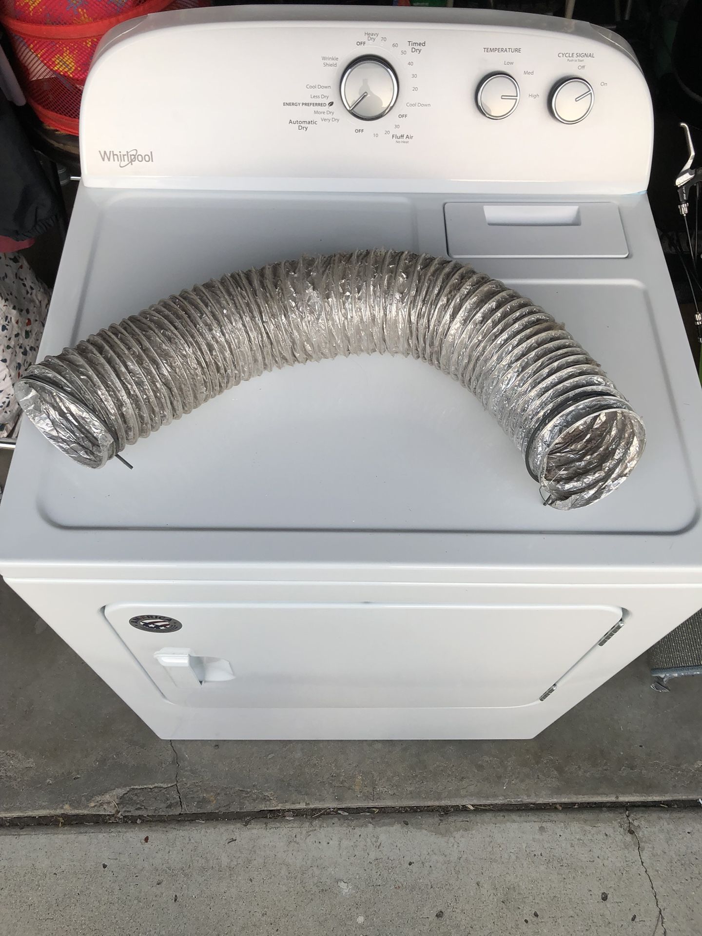 Whirlpool Dryer Electric 220