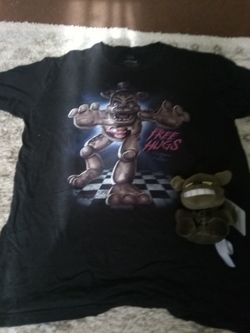 Five Nights At Freddy's Funko Shirt And Mini Dreadbear