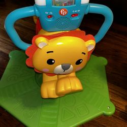 Bouncer And Spinner Musical Lion For Toddlers