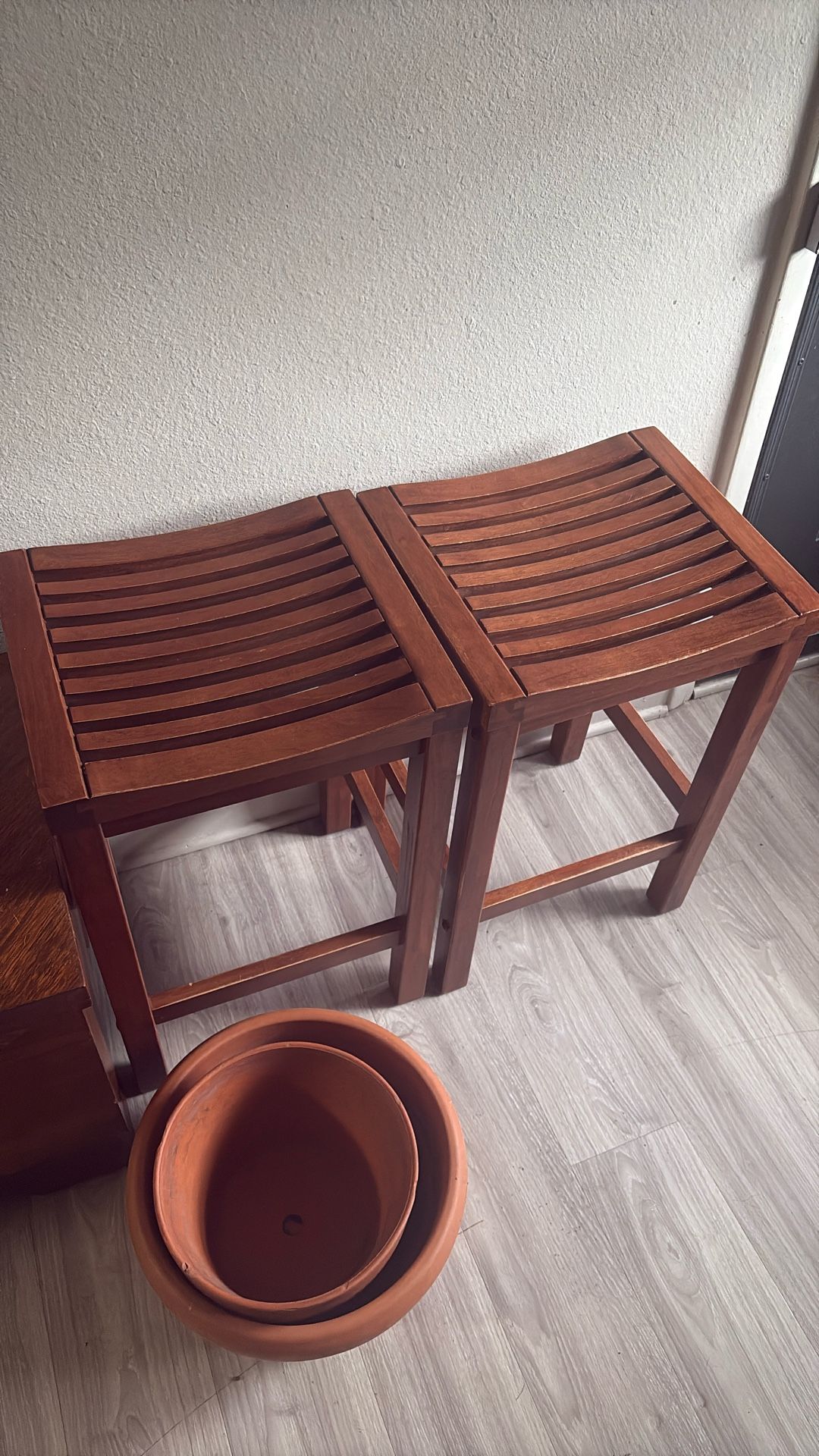 Wooden Bar Stools