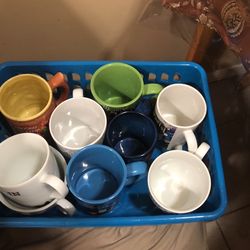 Mugs Ceramic 9 Pieces