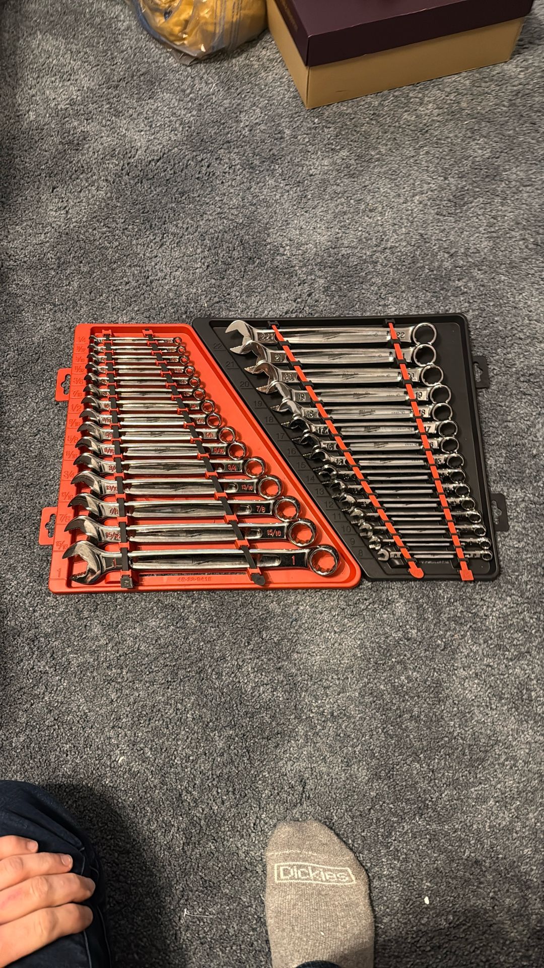 Milwaukee Metric/Standard Wrench Set