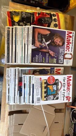 Lots of make magazines 20 magazines