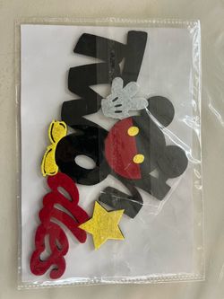 Mickey Mouse Cake Topper Twoodles