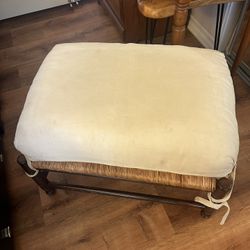 Rattan Stool With Cushion 