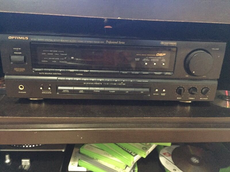 Optimus STAV 3450 A/V receiver