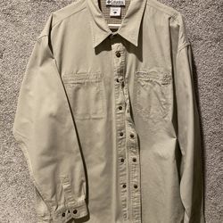 Columbia Sportswear Snap Front Lt Weight Jacket
