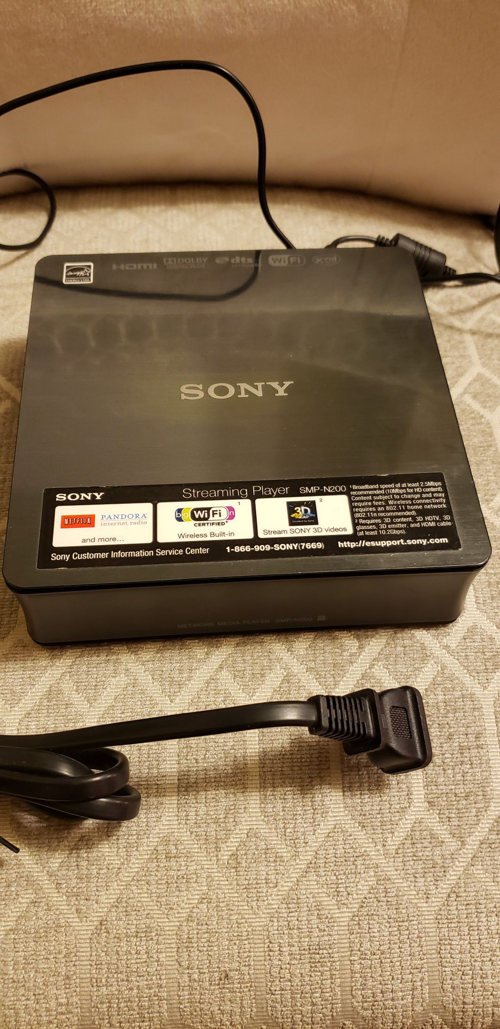 Sony Streaming Player SMP-N200