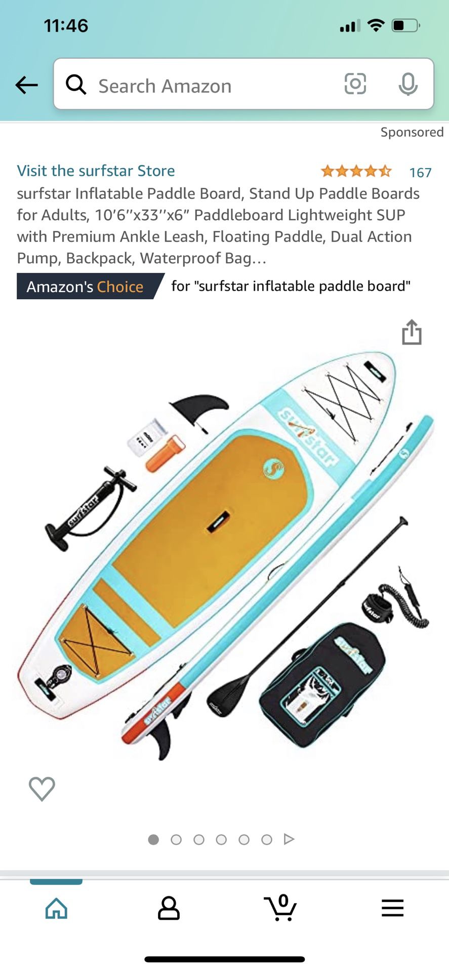Surfstar Inflatable Paddle Board