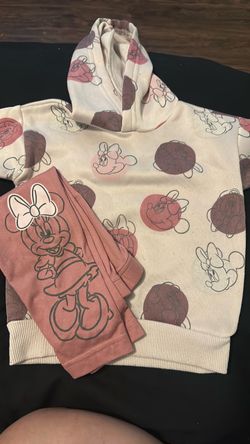 Minnie Mouse Kids Hoodie and Leggings Set