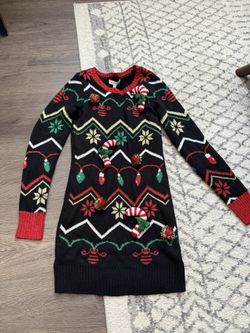 Womens Ugly Christmas Dress Size Small