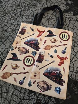Canvas Harry Potter Bag/ Tote