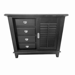 Small black cabinet