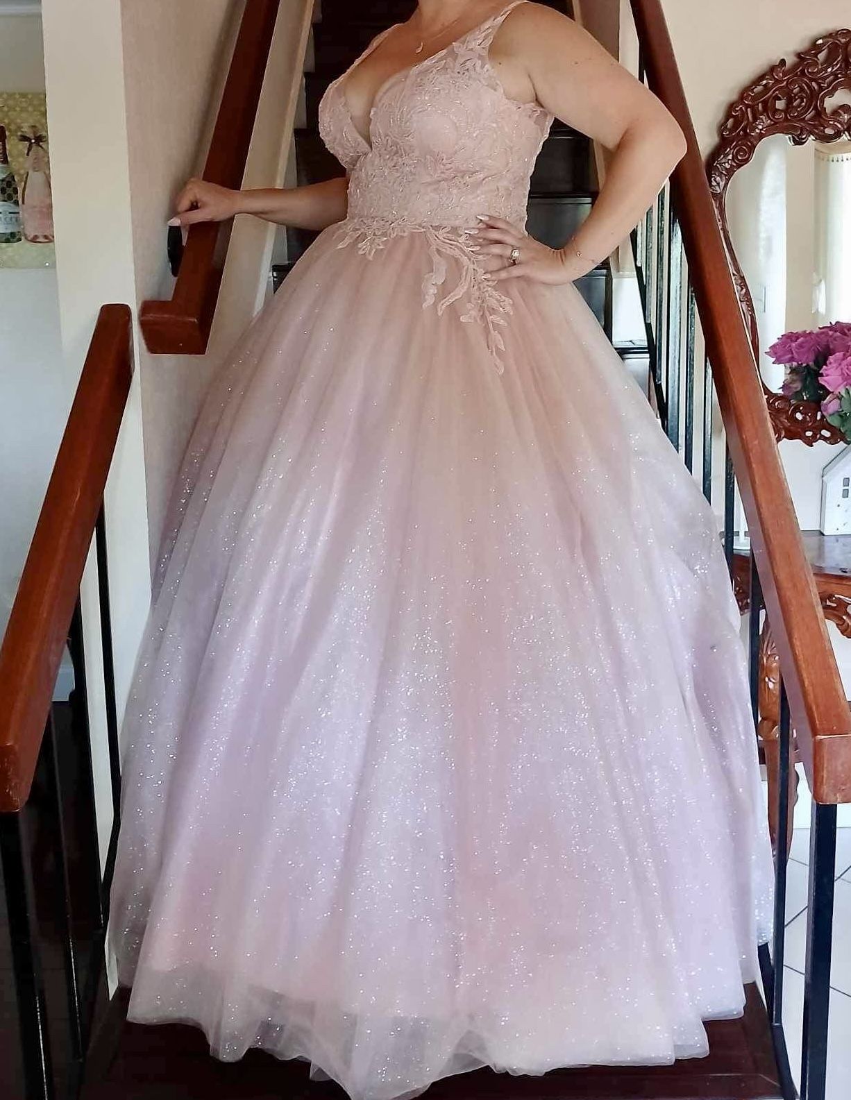 Sweetheart Ball Gown Tulle Layed Long Quinceanera Sweet 16 Dress