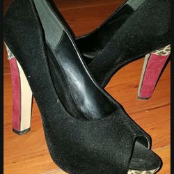 Black Heels Size 8.5