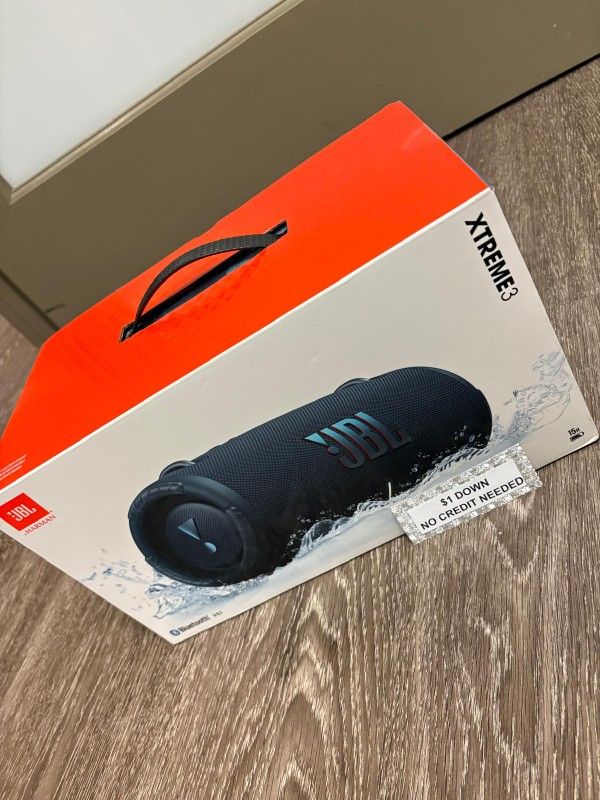 Jbl Xtreme 3 Bluetooth Speaker New - Pay $1 today and pay the rest later -