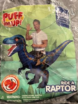 Inflatable Raptor/ Adult size