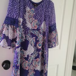 Girls Size 16 Purple Dress
