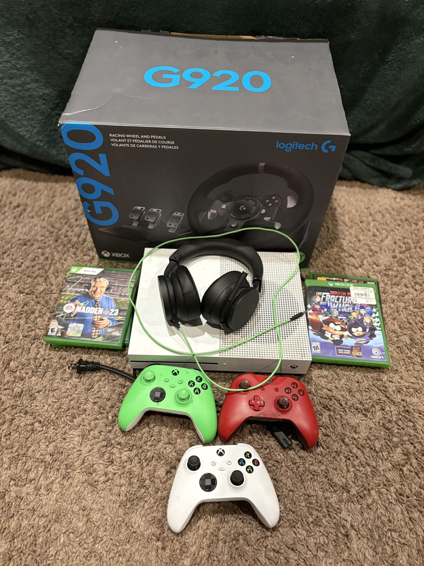 xbox and g920 steering Wheel