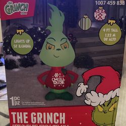 Blow Up Baby Grinch 4ft Tall/ Buyers only Plz