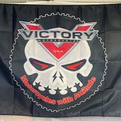 Victory Motorcycles Wall Flag (3’x5’)