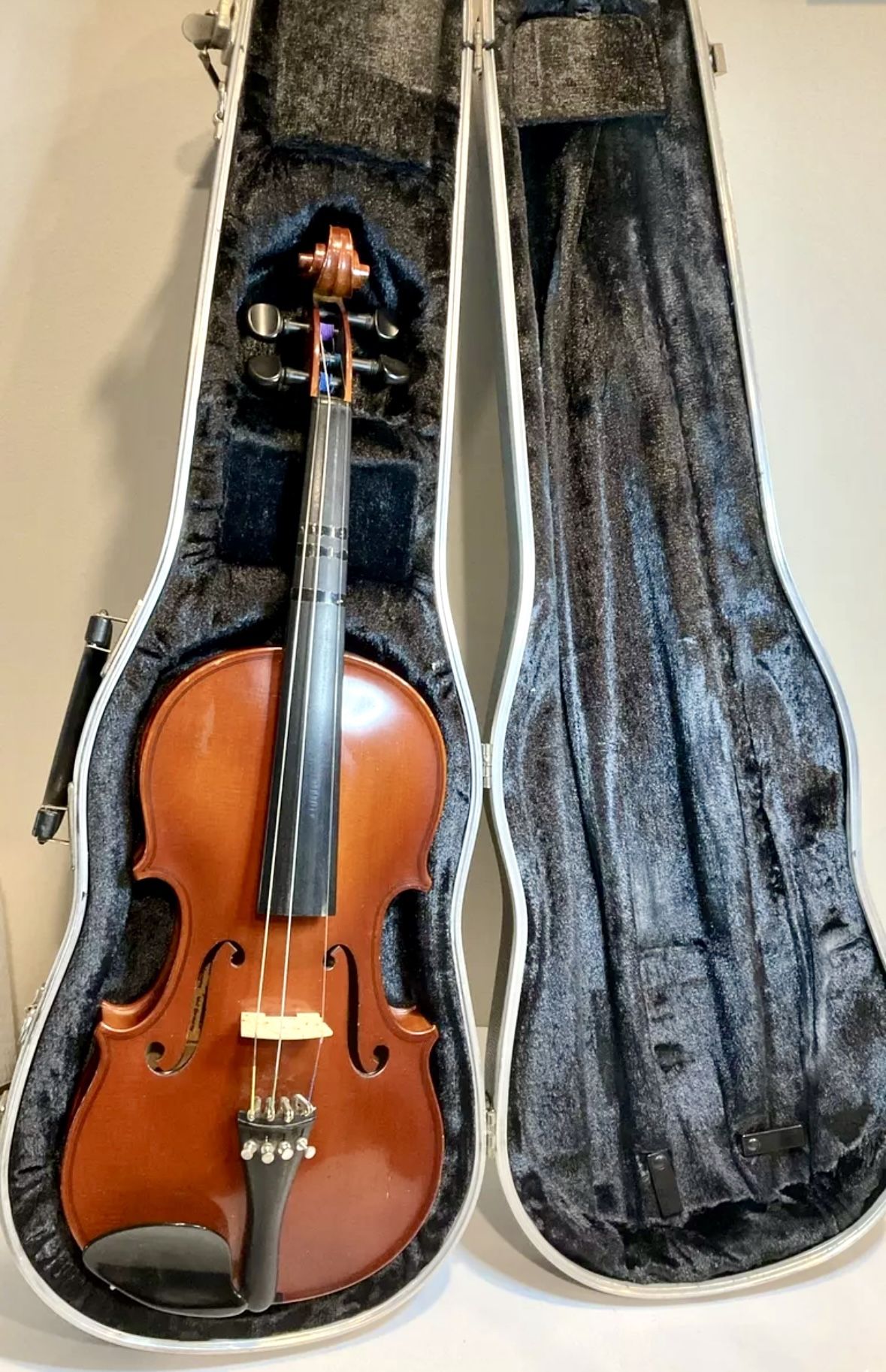Vintage Violin Handmade By Otto Jos. Klier 1988 Label No. 10828 W/Case ~ Nice!
