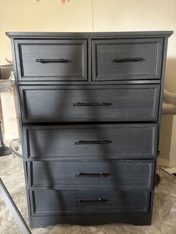 Sectional and dresser