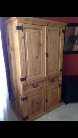 rustic armoire