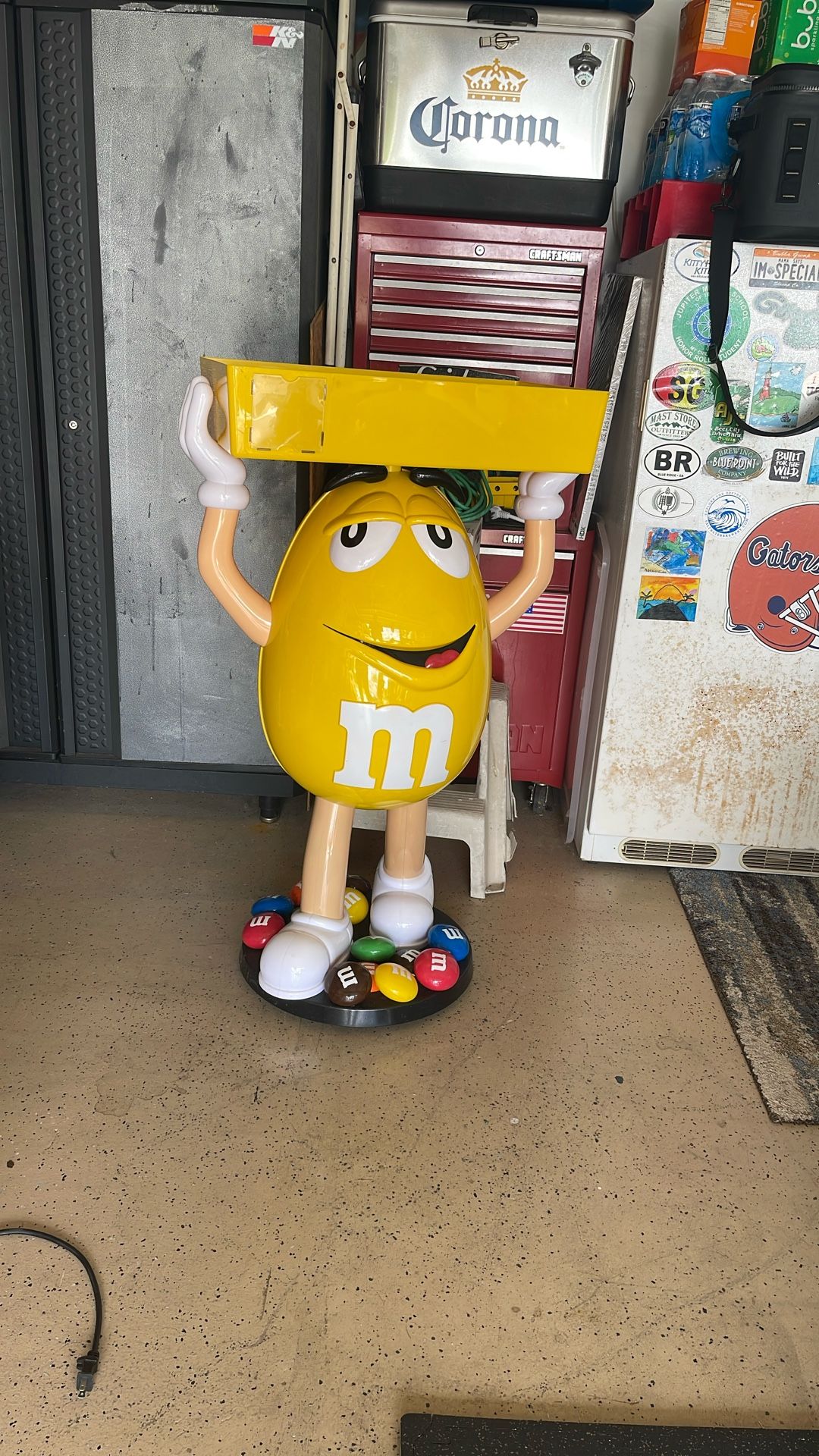 40  Tall M &M Candy Holder
