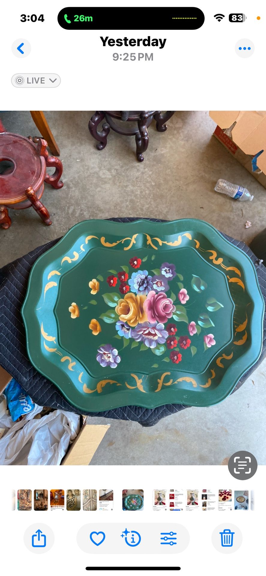 Antique Tray