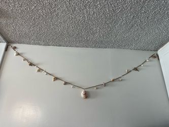 seashell beach wall decor room shells net poster