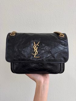 YSL Classic Niki Series in Oiled Calfskin
