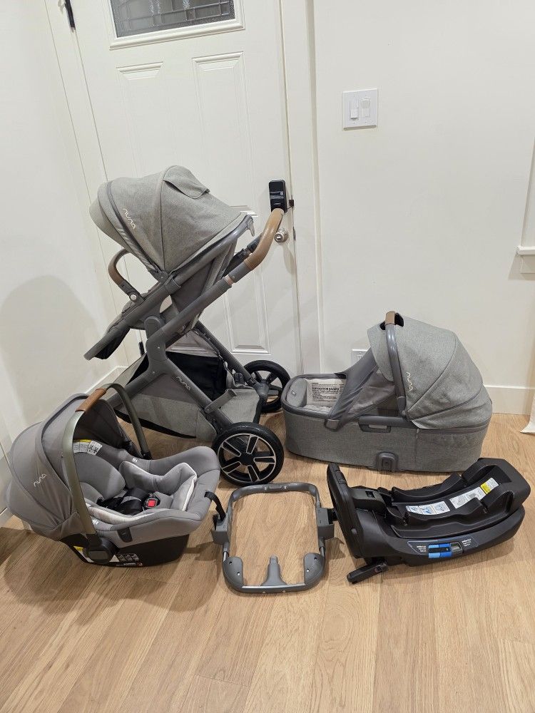 Nuna Demi Grow Stroller Full Set